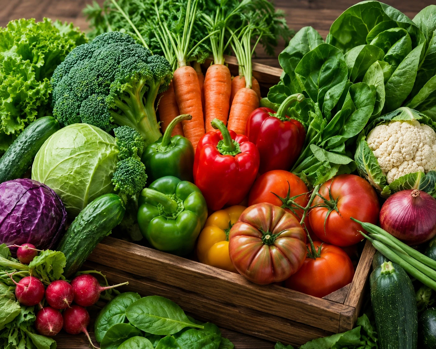 Verduras frescas