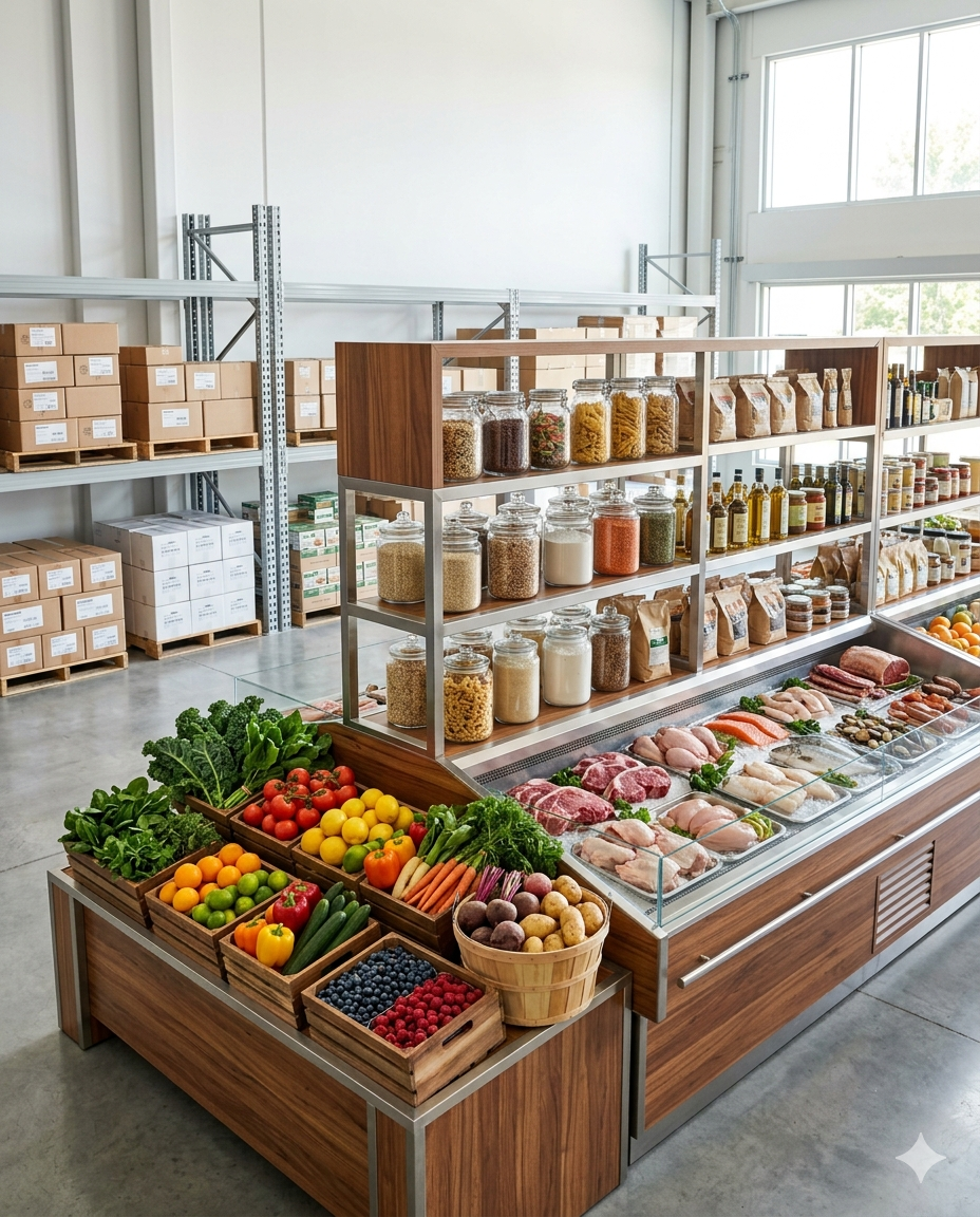 Sistema de abasto de alimentos